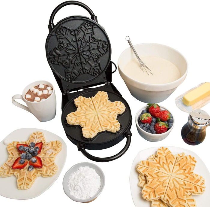 Snowflake Waffle Maker in post
