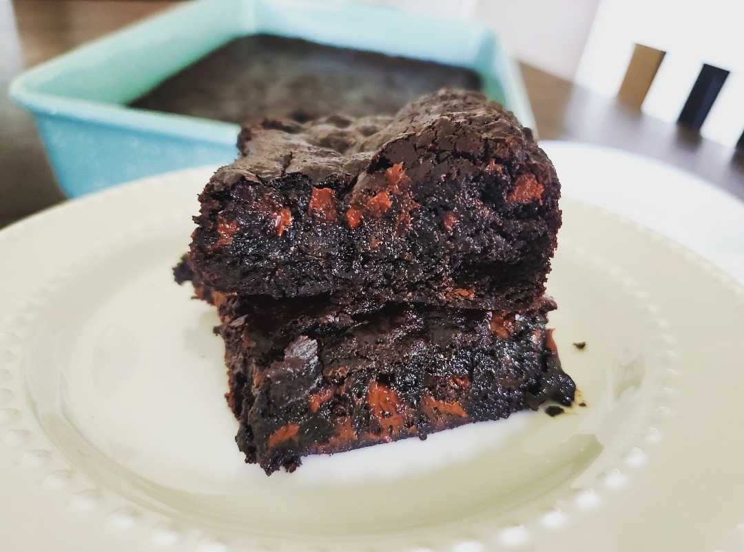 best gooey homemade brownies cast iron lane