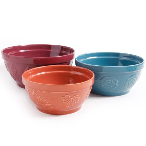 pioneer woman mixing bowl set