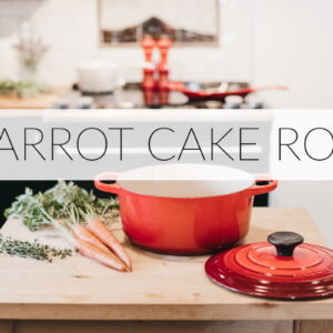 carrot cake roll recipe