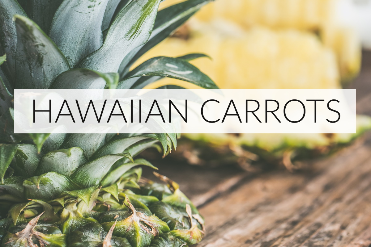 hawaiian carrots