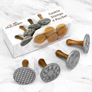 cookie stamps wooden handle