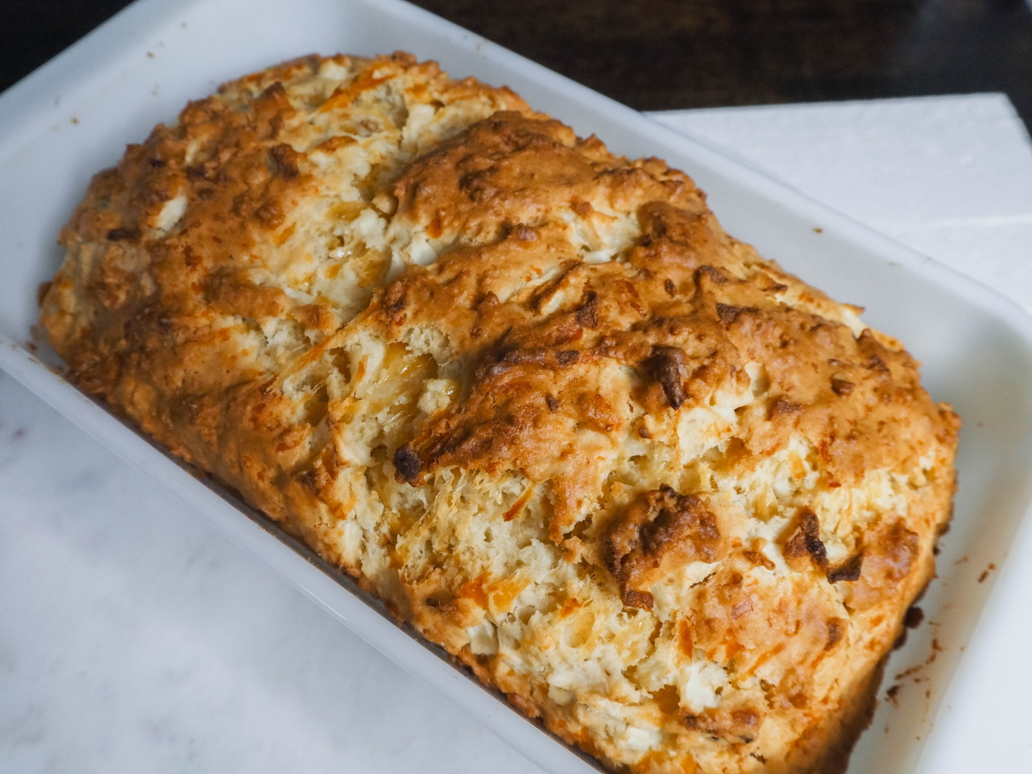 Apple Cheese Loaf Bread Recipe