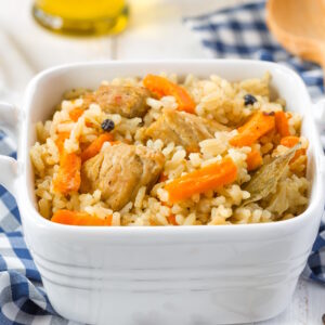 how to make easy chicken rice casserole recipe