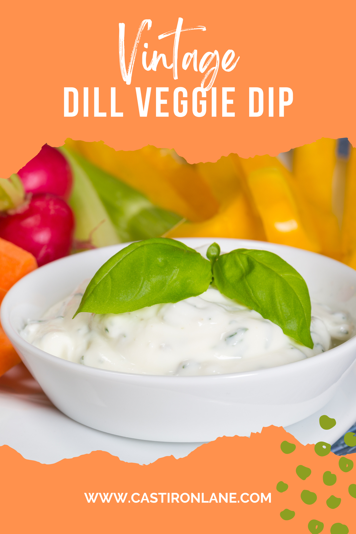 veggie vegetable dill dip