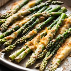 Cheesy Baked Asparagus recipe